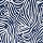 Couristan Carpets: Zebra-Ax Blue